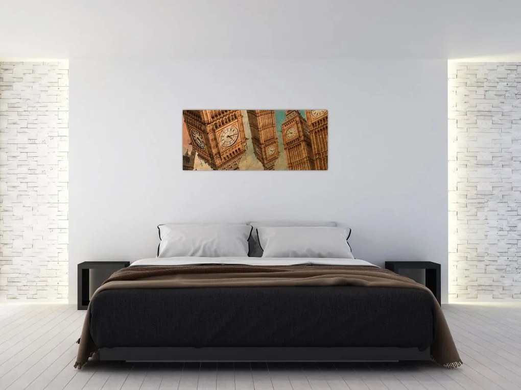 Tablou - Big Ben, Londra (120x50 cm)