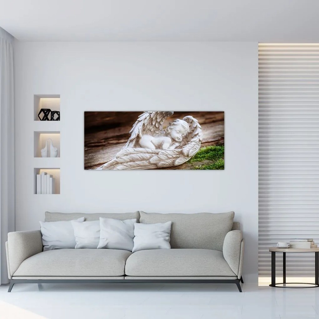 Tablou - Îngeraș dormind (120x50 cm)
