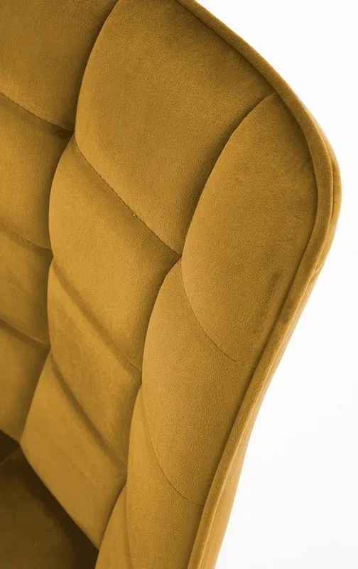 Scaun de bucaterie Jordan, galben