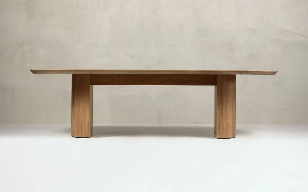 Masă lemn masiv de dining Quantum, 280 × 110 × 75 cm