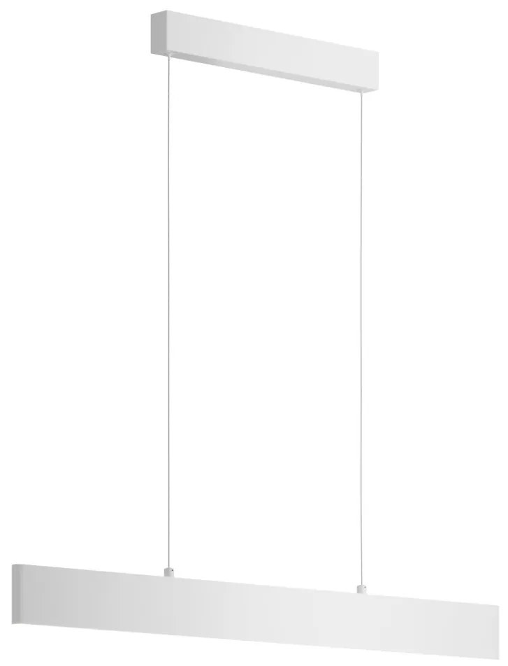Lustra LED design tehnic Step alb, 91cm