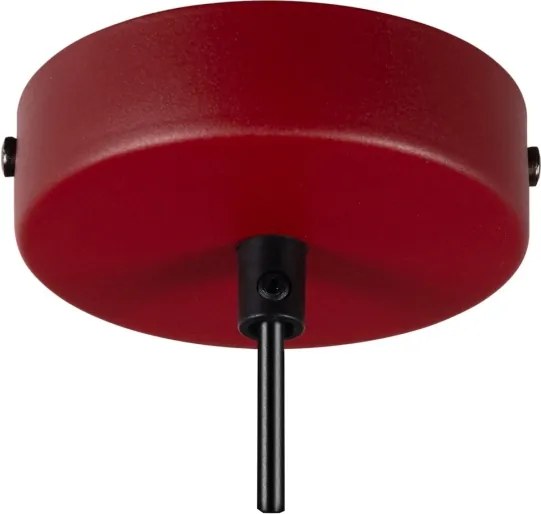 Lampă suspendată pe cablu PIATTO 1xGX53/15W/230V Ø 55 cm, vișinie