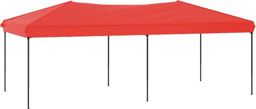 vidaXL Cort pliabil pentru petreceri, roșu, 3x6 m