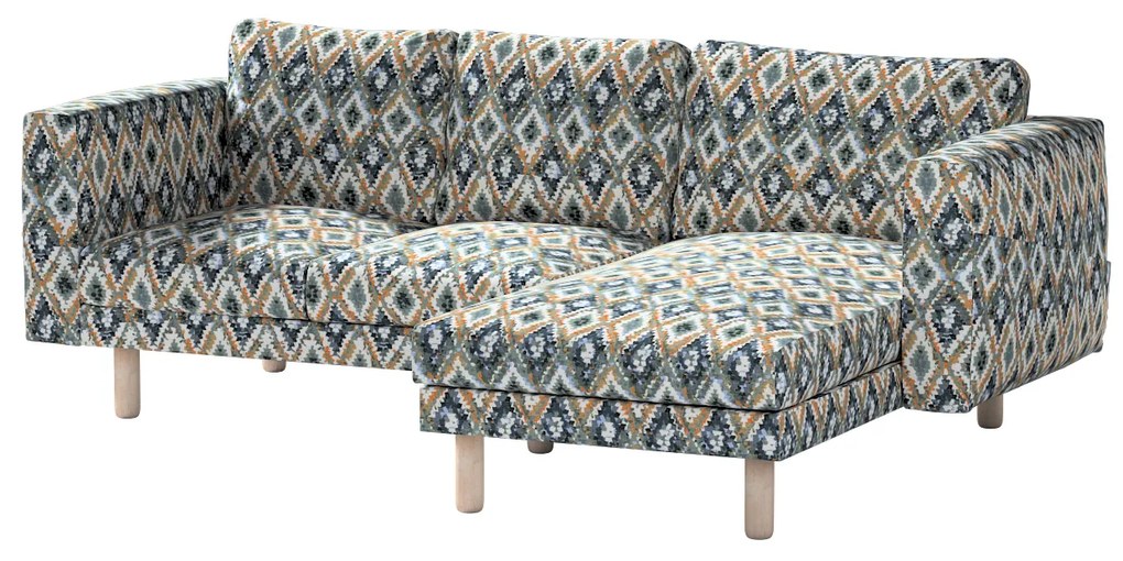 Husă pentru canapeaua Norsborg cu 3 locuri și șezlong Norsborg