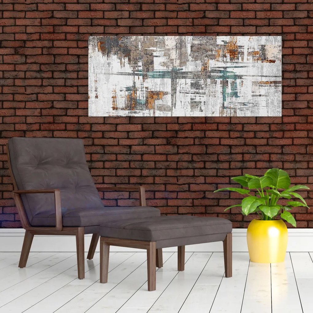 Tablou - Mișcări abstracte (120x50 cm)