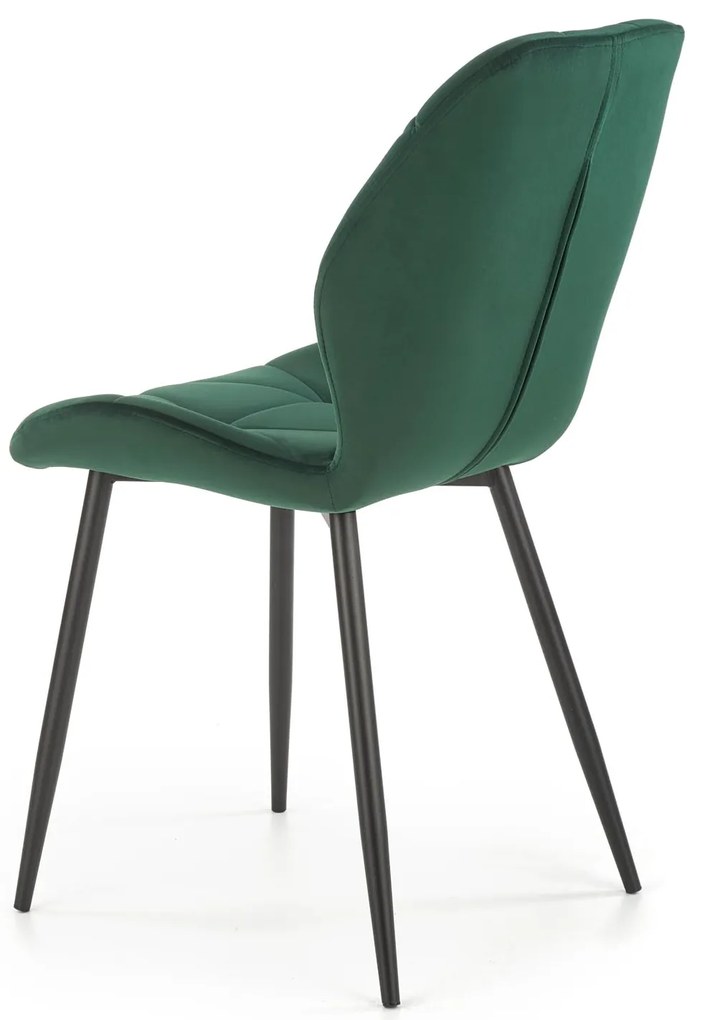 Scaun de sufragerie Kilsyth (verde închis). 1039688