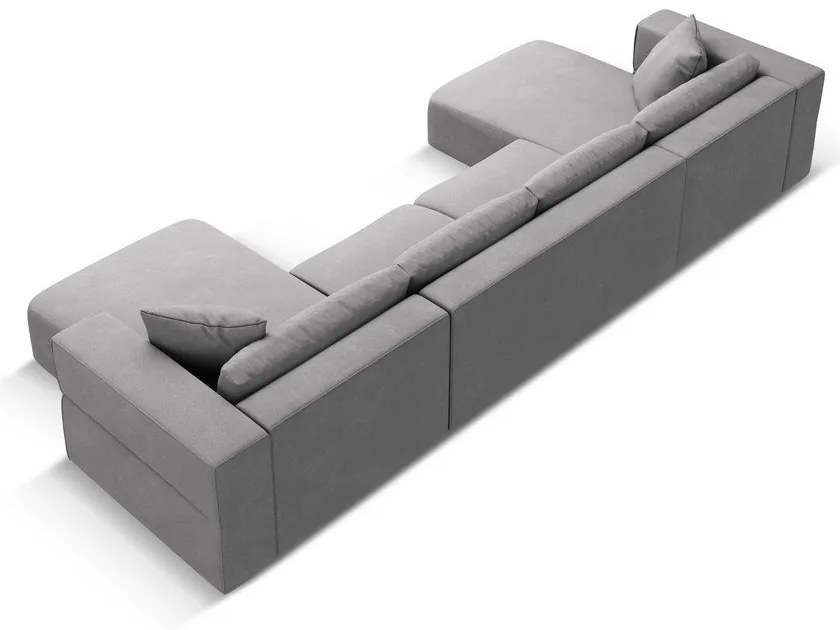 Colțar gri deschis (în formă de "U") Esther – Milo Casa