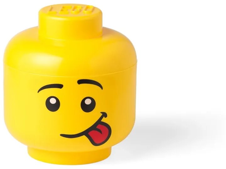 Cutie depozitare LEGO® Silly S, galben, ⌀ 16,3 cm