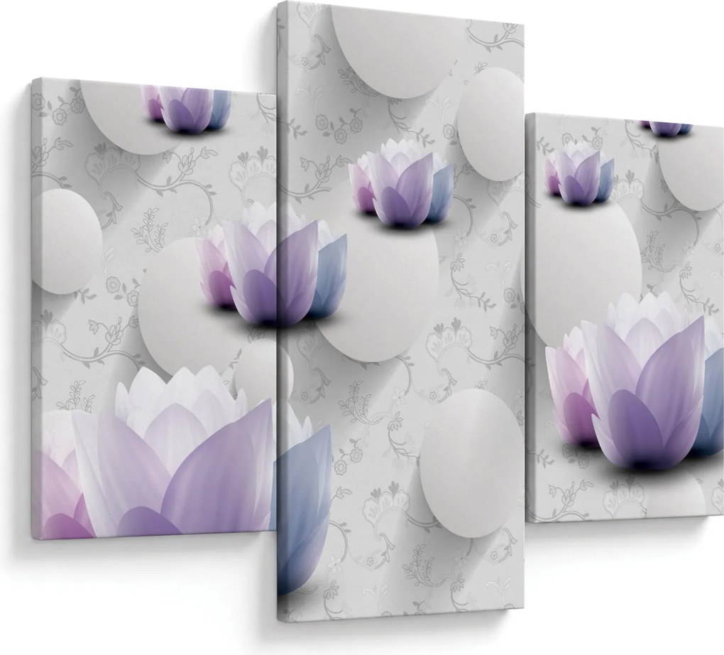 Tablou cu flori (90x60 cm)