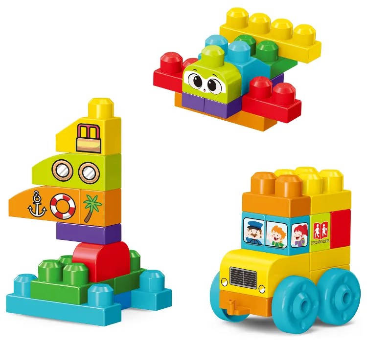 SET DE CONSTRUCTIE STEAM - VEHICULE (38 PIESE) - BUFNITEL (188-649)