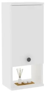 Dulap de baie MIS 71x30 cm alb