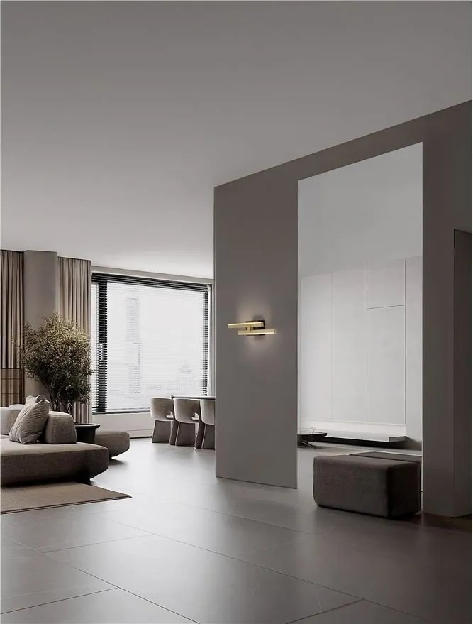 Aplica de perete LED design modern AMICA aurie