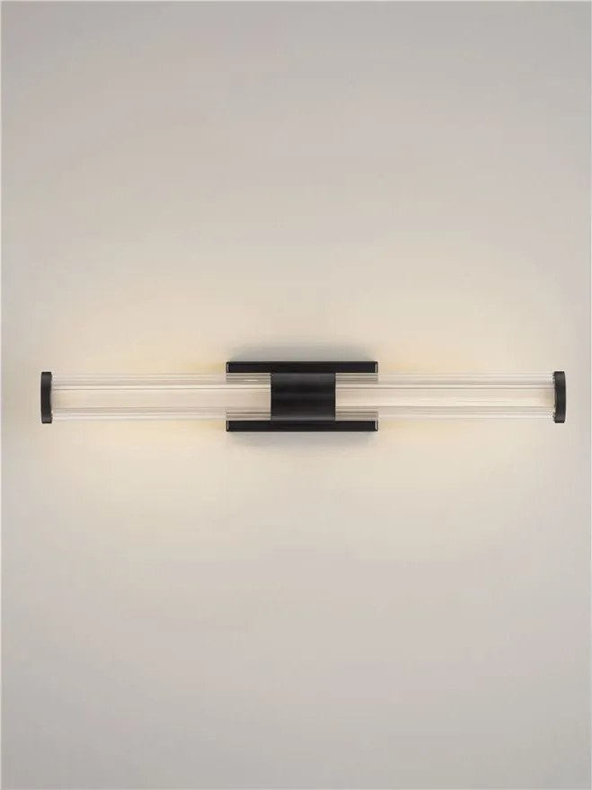 Aplica de perete LED baie IP44 ALTO negru