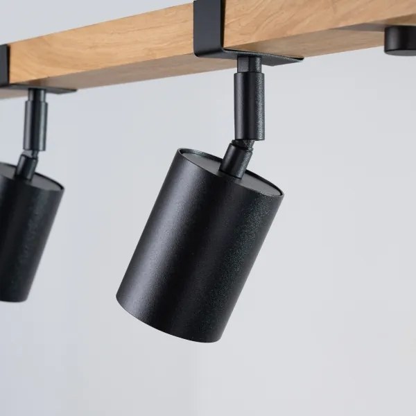 Spot Sollux SL.1346 FAGER 4xGU10/10W/230V negru