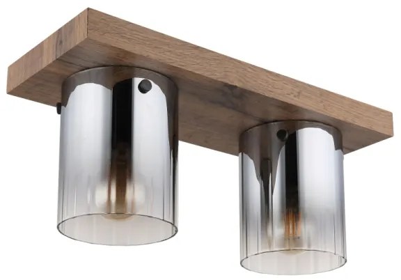 Globo 15915-2 - Plafonieră UNDERWOOD, 2 x E27 / 40 W / 230 V, 16 x 41 cm