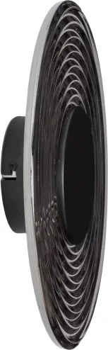 MAXLIGHT W0474 - Aplica de perete LED LEONARDO LED/8W/230V negru/negru fumuriu