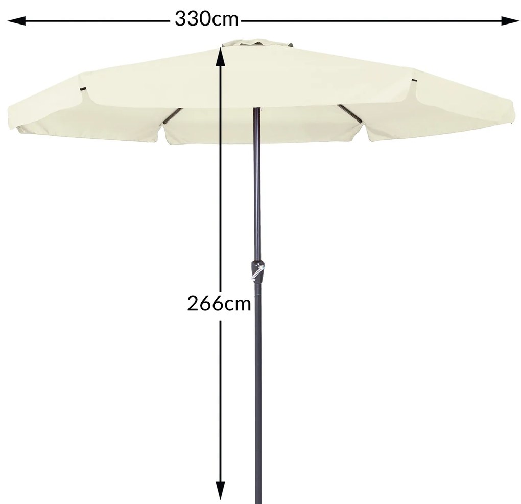 Deuba Floarea soarelui de gradina Maui Ø330 cm - bej