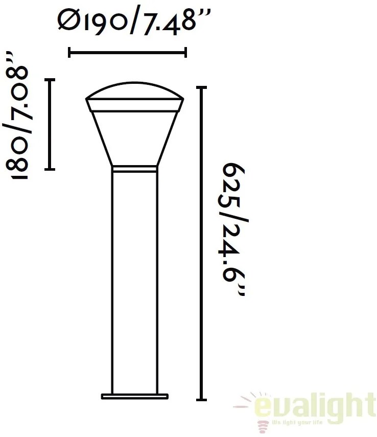 STALP LED EXTERIOR DESIGN MODERN 75538 SHELBY L