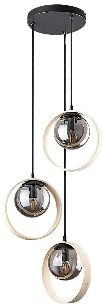 Lustra cu 3 pendule design modern Peyton