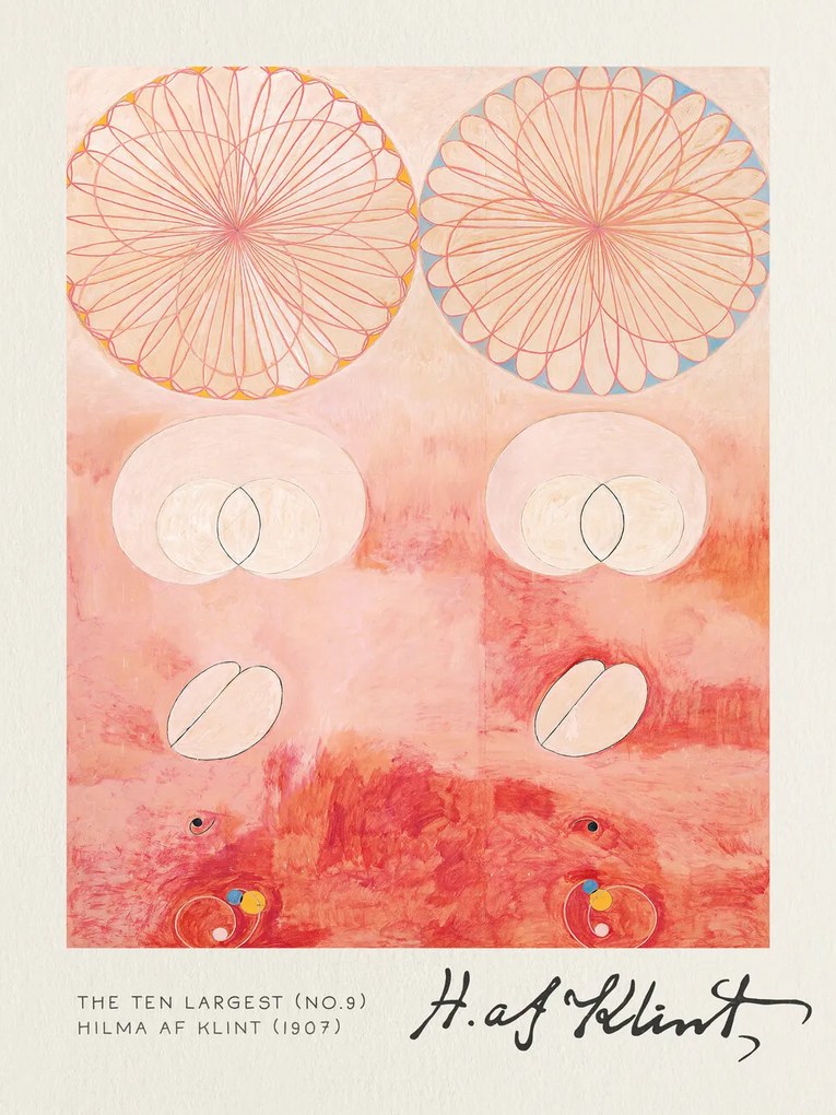 Reproducere The Ten Largest (No 9) - Hilma af Klint