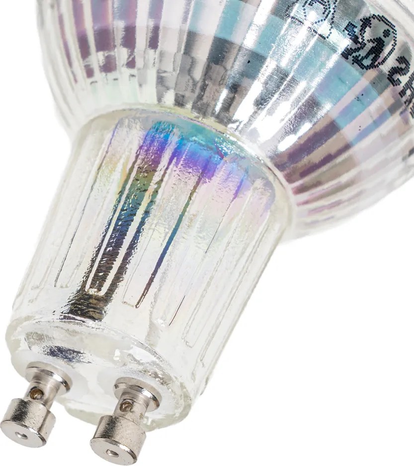 Set de 5 becuri LED GU10 dimabile 3.9W 450 lm 3000K Durată lungă de viață