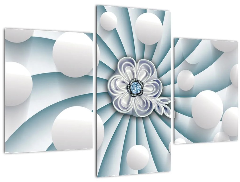 Tablou abstracției artistice (90x60 cm)