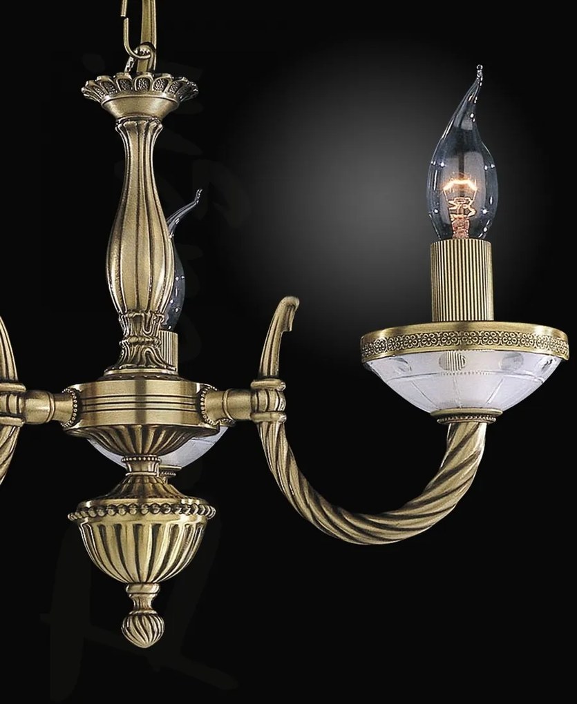 Candelabru clasic cu 3 brate design italian realizata manual 4650