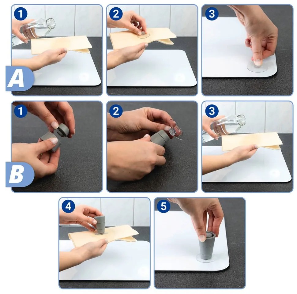 Set 2 protecții din sticlă pentru aragaz Maximex Coffee, 52 x 30 cm