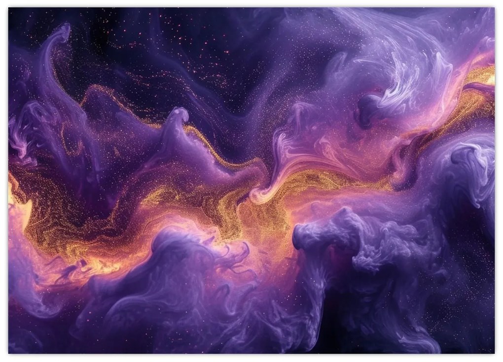 Tablou - Nebuloasa purpurie (70x50 cm)