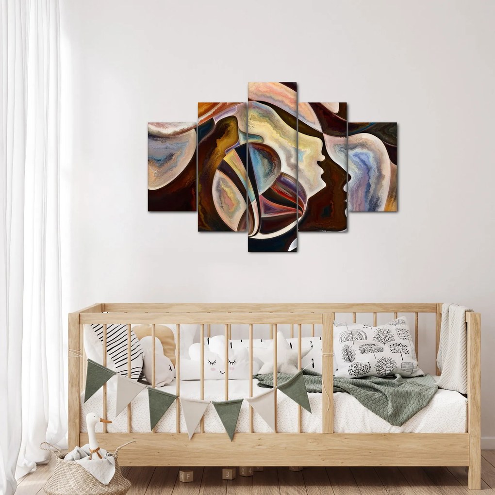 Tablou - Abstractizarea capetelor (150x105 cm)