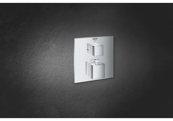 Baterie termostatică GROHE Grohtherm Cube 24154000, crom lucios