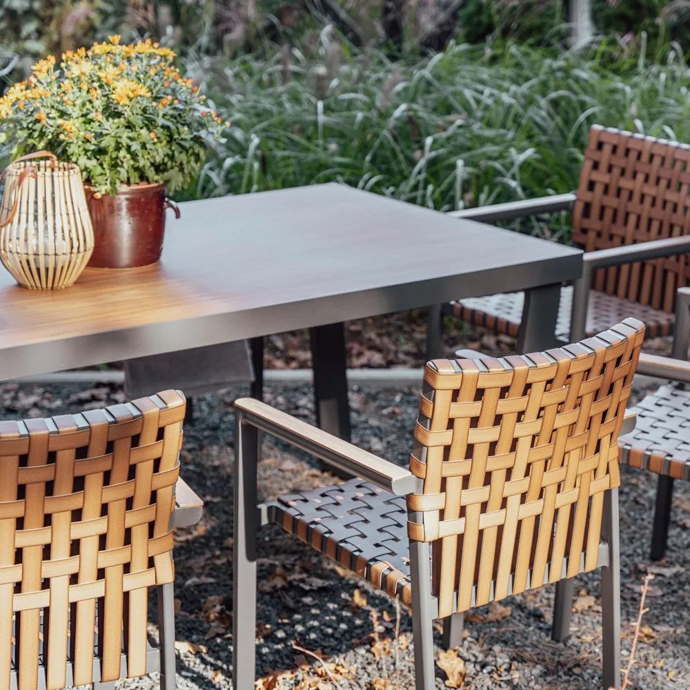 Set de mobilier de grădină TEXAS cu bancă și masă mare