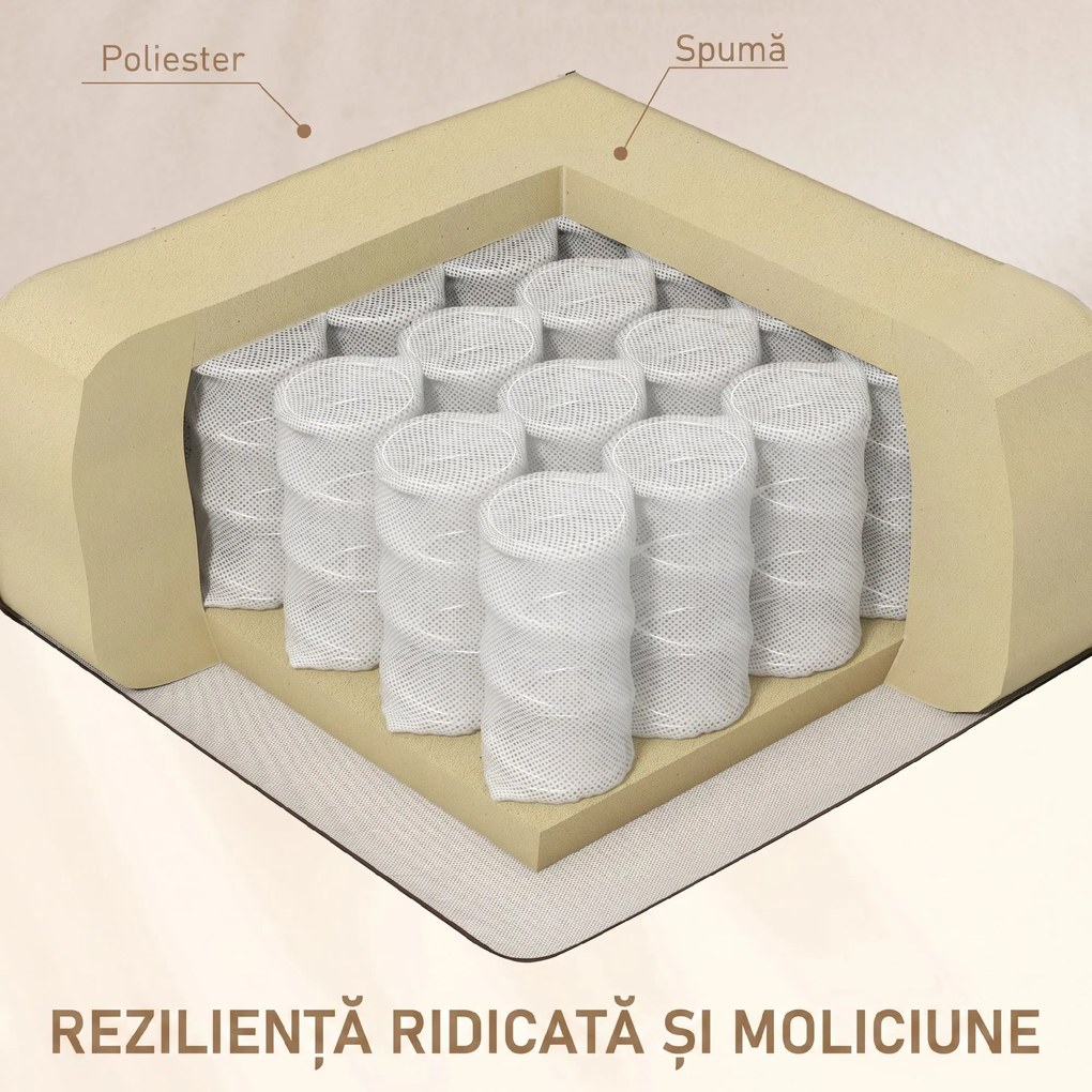 HOMCOM Fotoliu Electric Rabatabil cu Telecomandă, Suport pentru Picioare, Temporizator și Măsuță, 77x93x105 cm, Bej | Aosom Romania