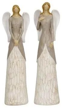Statueta Delicate Grey Angel 22 cm - modele diverse