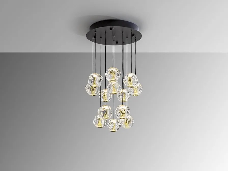 Lustra LED suspendata design decorativ modern Zaria 13L