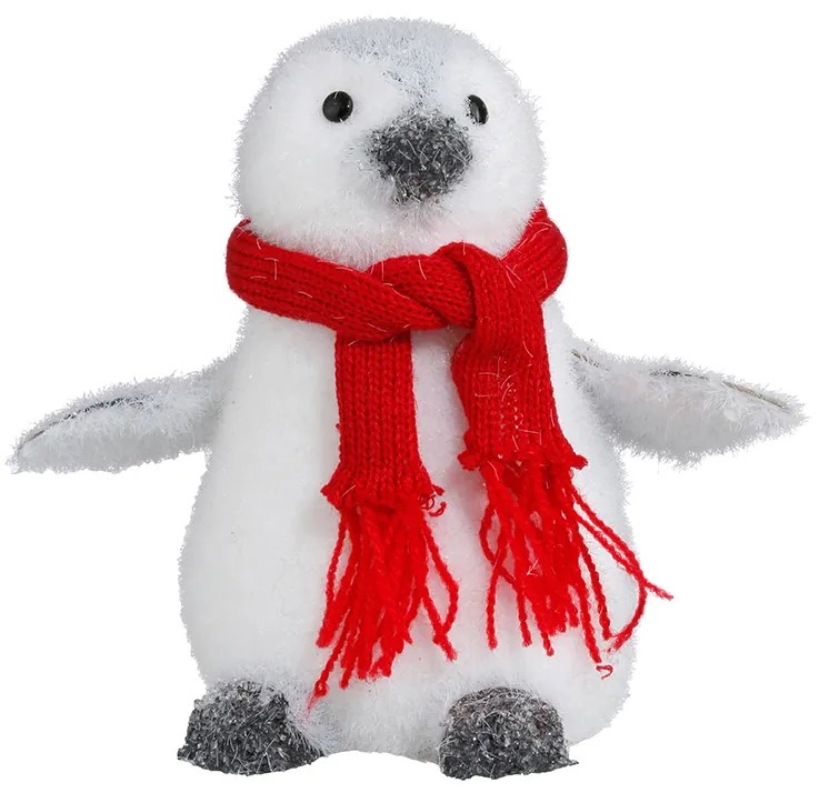 Decoratiune de Craciun JJA Pengu rosu