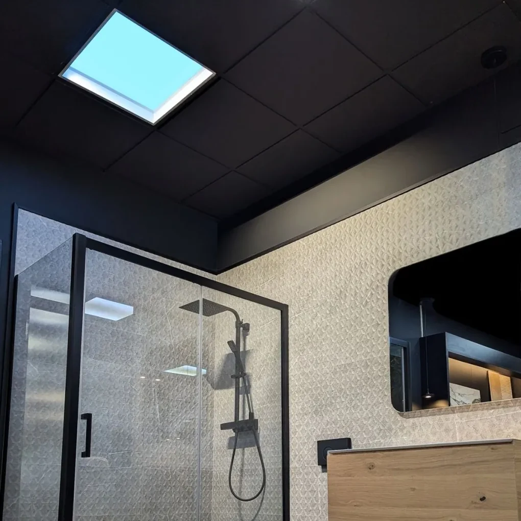 Panou incastrabil LED efect vizual luminator cer albastru BLUE SKY