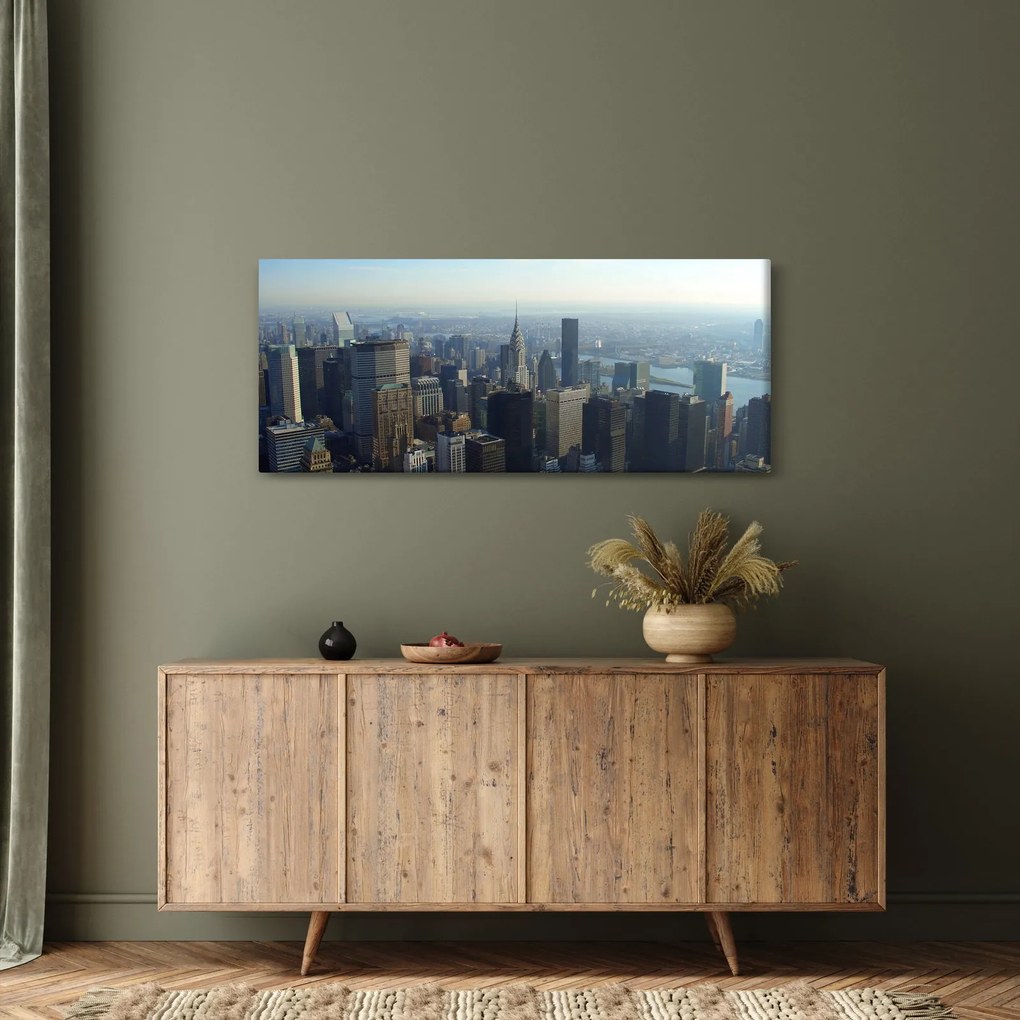 Tablou - Manhattan de zi (120x50 cm)