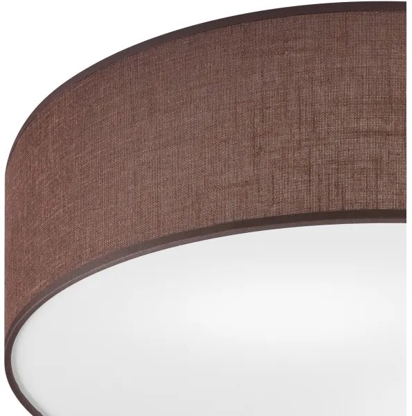 Plafonieră SIRJA, 2 x E27, 15 W, 230 V, Ø 45 cm, maro