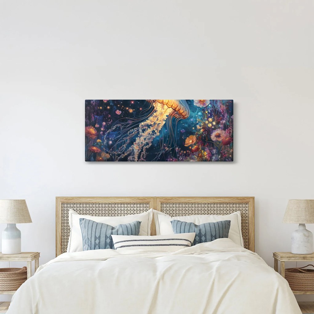 Tablou - Meduză magică (120x50 cm)
