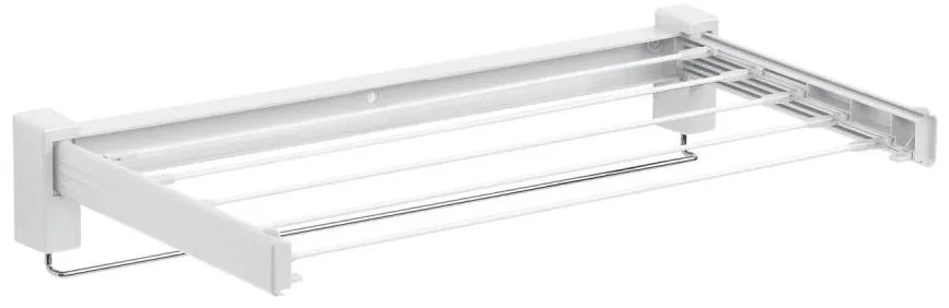 WENKO 3770013100 - Uscător de rufe BUTTERFLY 70 x 13,5 cm, argintiu/alb