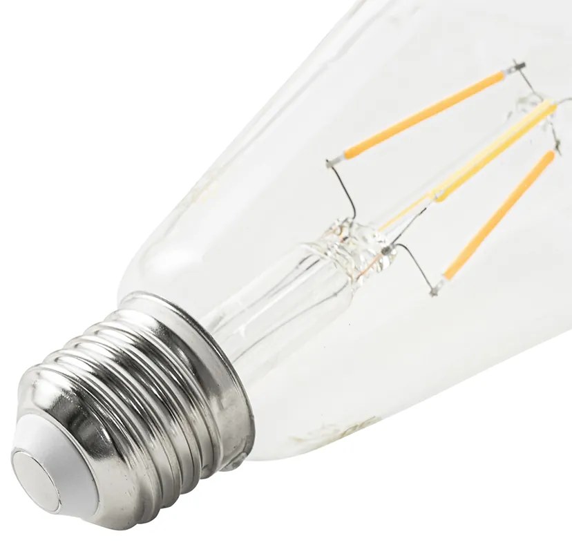 Set de 5 becuri LED inteligente E27 ST64 4.5W 470 lm 1800-4000K