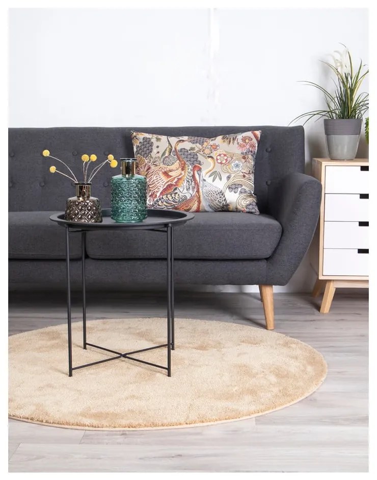 Măsuță auxiliară rotundă din metal ø 47 cm Bastia – House Nordic