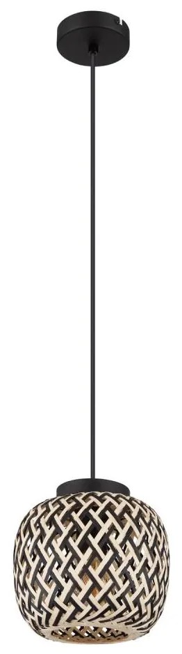 Lustră pe cablu Globo 15766H COLLY 1xE27/15W/230V