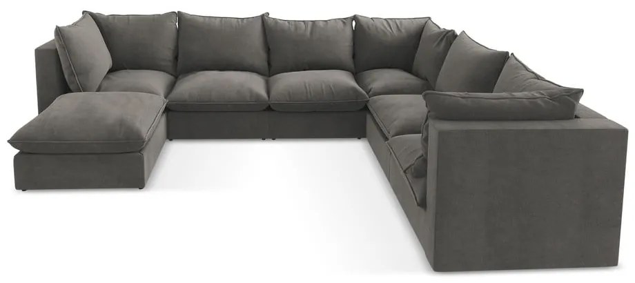 Colțar gri închis (cu colț pe partea dreaptă/în formă de "U") Manao – Makamii