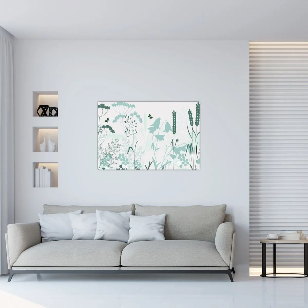 Tablou - Vector pajiște (90x60 cm)