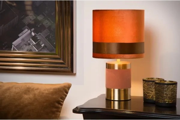 Lampă de masă EXTRAVAGANZA FRIZZLE 1xE14/40W/230V maro Lucide 10500/81/43