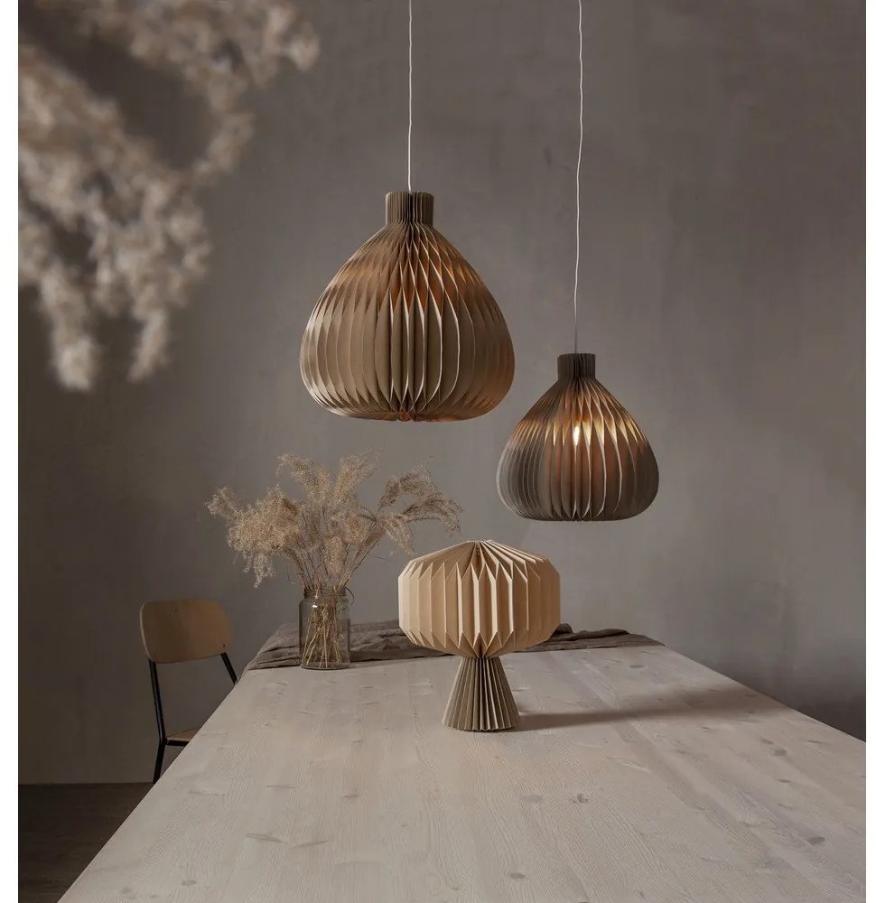 Abajur maro deschis ø 38 cm Honeycomb – Star Trading