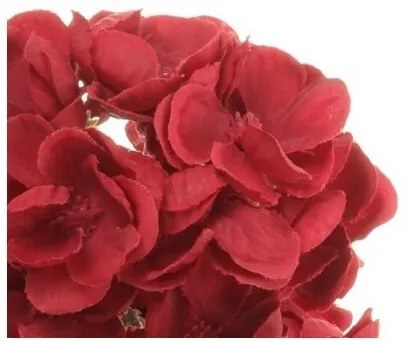 Buchet artificial de garoafe roșii, 25 x 25 x 40cm