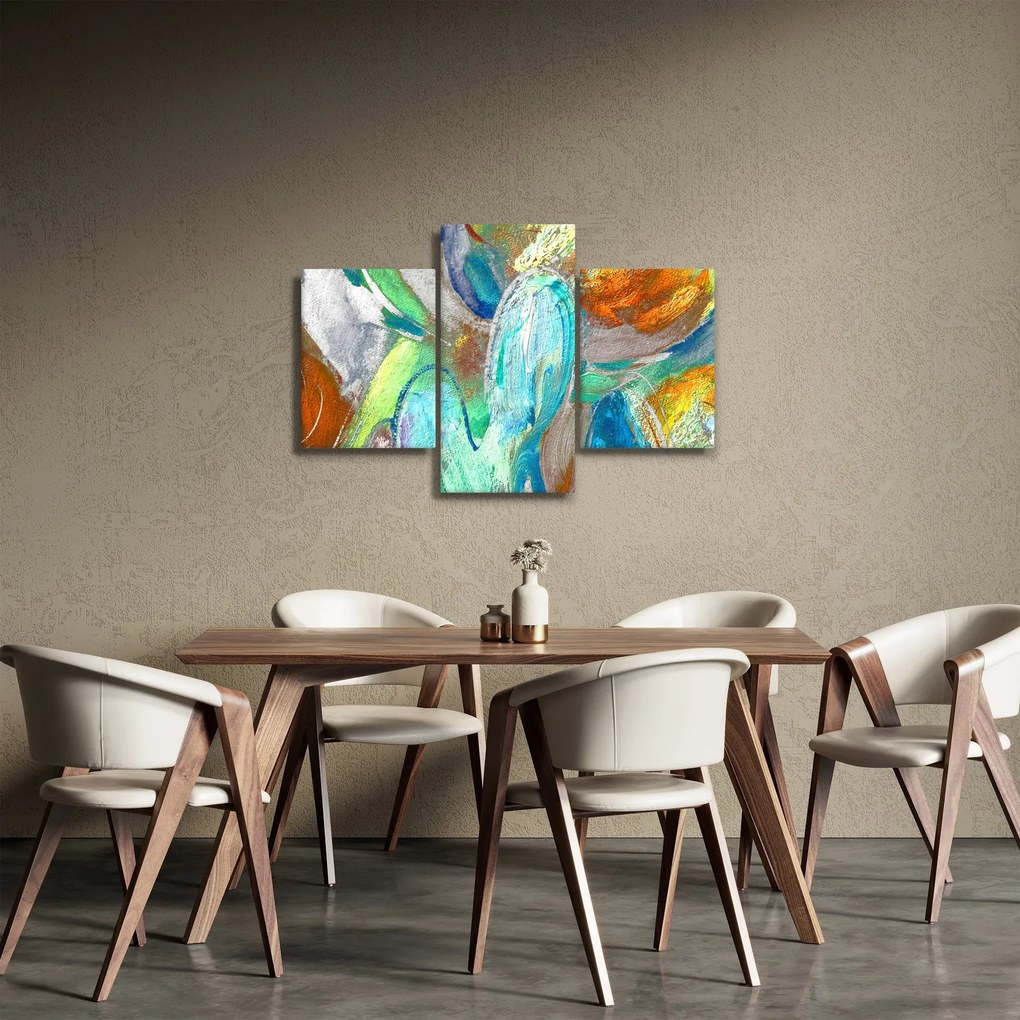 Tablou - Abstract colorat (90x60 cm)